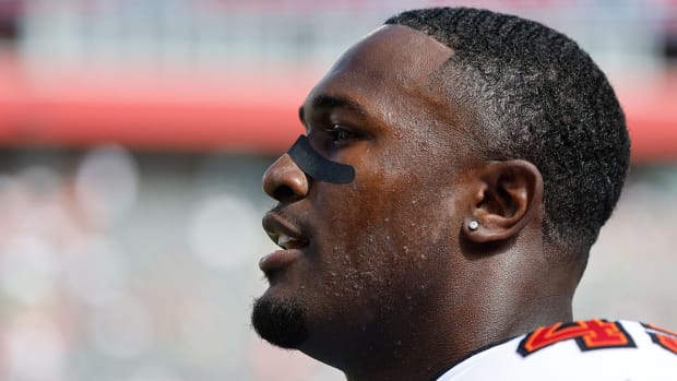 Devin White with the Buccaneers.
